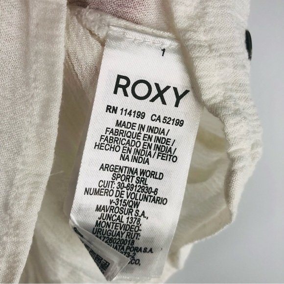 Crop Top off shoulder Ivory 3/4 Sleeve M - Picture 7 of 7